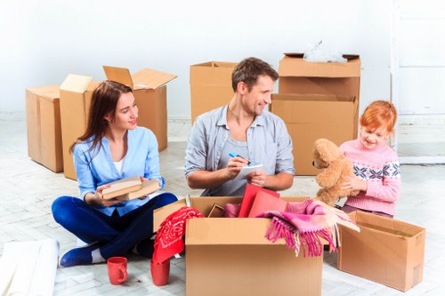 Packing and preparation for removals in West Harrow