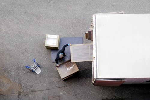 Careful handling of household furniture during a West Harrow house move