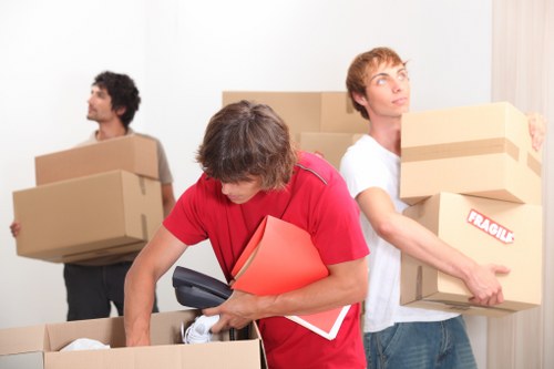 Local moving team helping with a residential move in West Harrow
