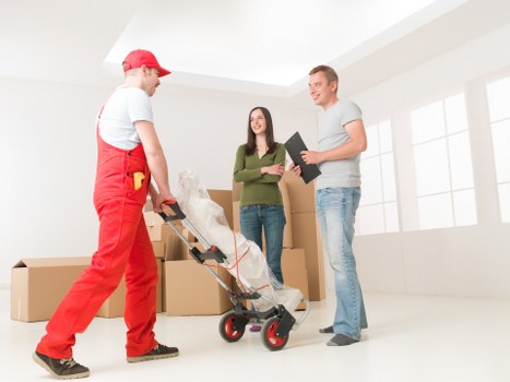 Complaint handling process for a man and van move