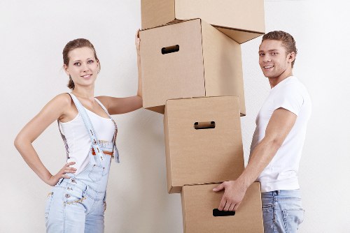 Commercial moving support for a small business relocation in West Harrow