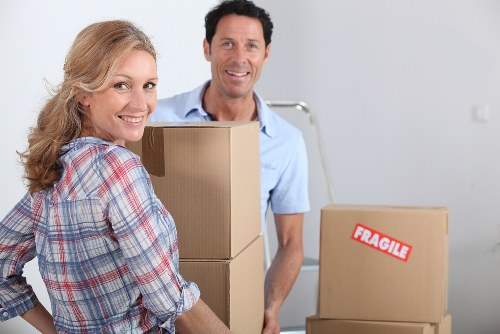 Small removals van serving flats and homes in West Harrow