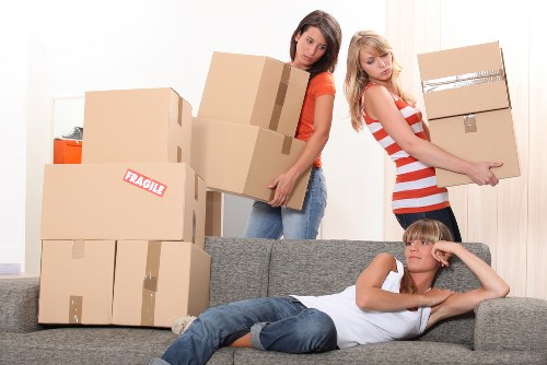 Professional movers planning a residential relocation in West Harrow