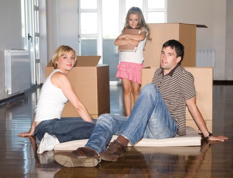 Careful handling of household furniture during a local relocation